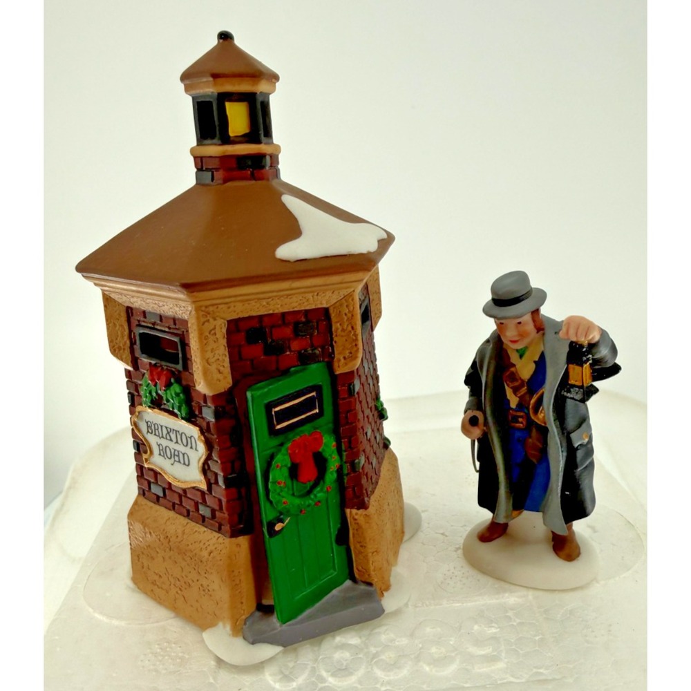 Dept 56 Dickens' Village Brixton Road Watchman Accessory 58390 MIB 5839-0